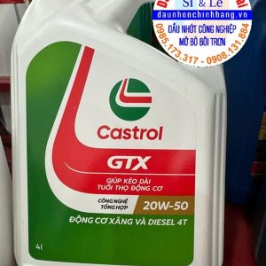 Dầu nhớt Castrol GTX 20W50