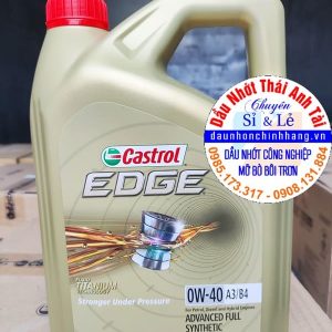 Dầu nhớt Castrol EDGE 0W40